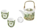 Ceylan - Set théière et 2 tasses
