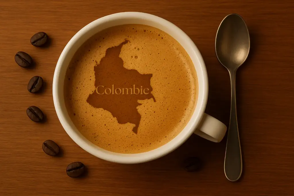 Arabica Colombie grains 