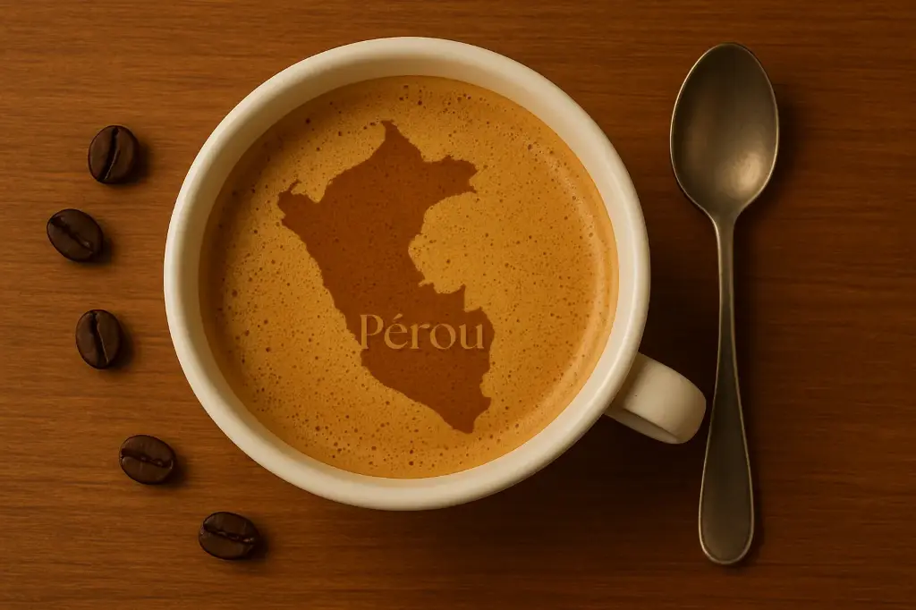 Arabica Pérou grains